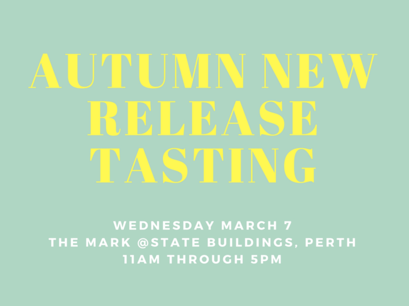 Autumn New Release Tasting 2018 Autumn New Release Tasting 2018
