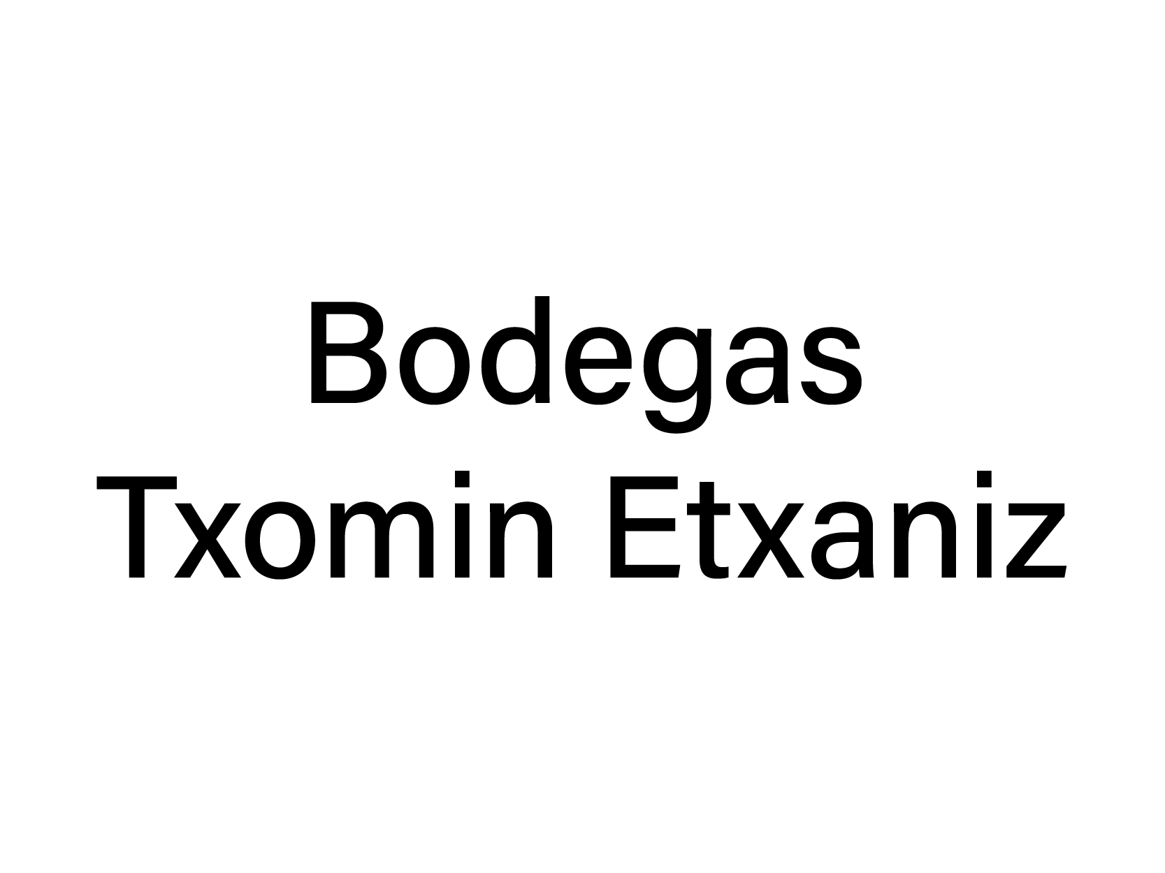 BODEGAS TXOMIN ETXANIZ